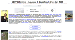 Desktop Screenshot of edofolks.com